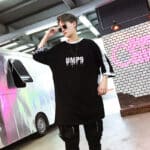 Men’s Cartoon Milk Print Relaxed-Fit T-Shirt - Image 4