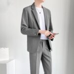 Men’s Light Business Casual Suit Set - Image 3