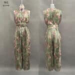 Women’s Pleated Halter Neck Wide-Leg Jumpsuit - Image 4