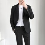 Men’s Light Business Casual Suit Set - Image 2