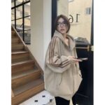 Women’s American-Inspired Retro Loose-Fit Long-Sleeve Top - Image 6