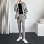 Men’s Light Business Casual Suit Set