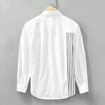 Men’s Japanese-Inspired Pure Cotton Oversized Shirt - Image 5