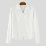 Men’s Corduroy Raglan-Sleeve Overshirt - Image 4
