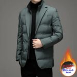 Men’s Corduroy Two-Piece Look Business Jacket - Image 6
