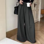 Women’s Lightweight Wide-Leg Casual Trousers - Image 5