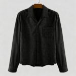 Men’s Corduroy Raglan-Sleeve Overshirt - Image 2